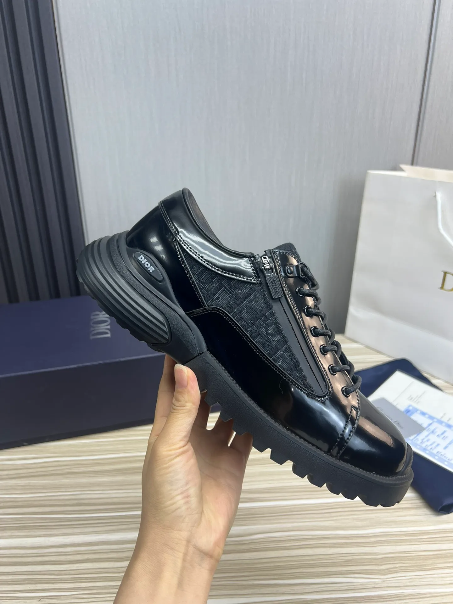 Men's men's shoes💰620💰 Dior men's business casual leather shoes👞all made of imported original brand leather, just to create a more comfortable wearing experience, upper: original cowhide stitching➕imported sheepskin lining, original non-slip and wear-resistant rubber outsole✔️36-45 (45 non-returnable)